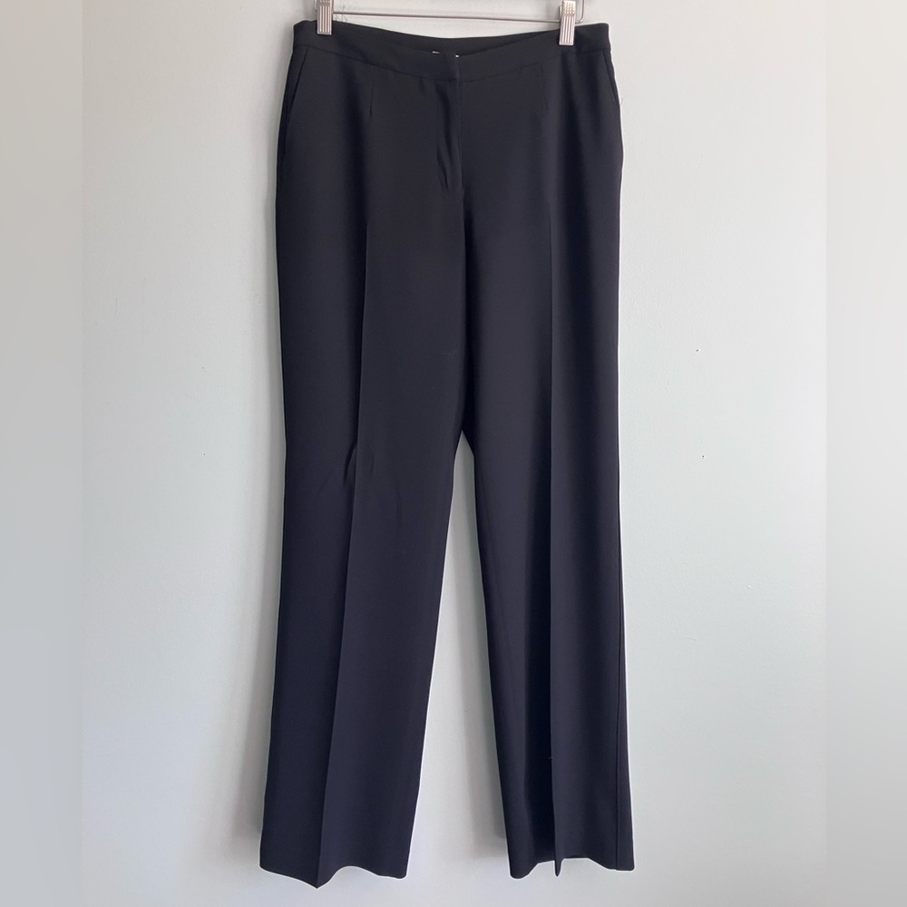 WORTHINGTON Vintage Black High Rise Straight Leg Trouser Size 6(measure as a 10)
